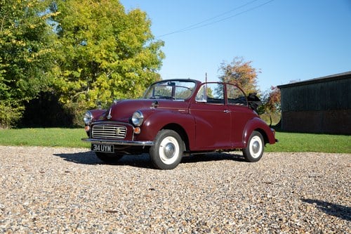 1960 Morris Minor Convertible For Sale (picture 2 of 181)