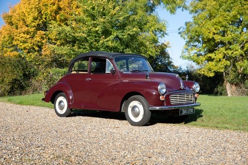 1960 Morris Minor Convertible For Sale (picture 13 of 181)