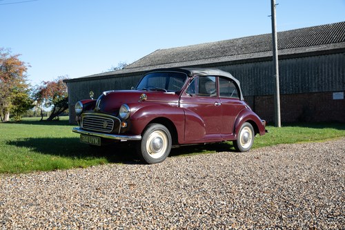 1960 Morris Minor Convertible For Sale (picture 25 of 181)