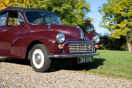 1960 Morris Minor Convertible For Sale (picture 99 of 181)