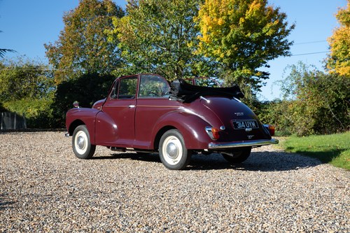 1960 Morris Minor Convertible For Sale (picture 6 of 181)
