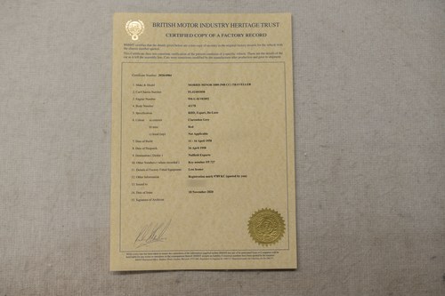 NO RESERVE - 1962 Morris Minor Traveller zum Verkauf (Bild 162 von 163)