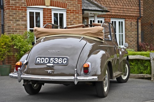1969 Morris Minor Factory Convertible En venta (imagen 6 de 127)