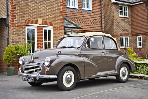 1969 Morris Minor Factory Convertible En venta (imagen 12 de 127)