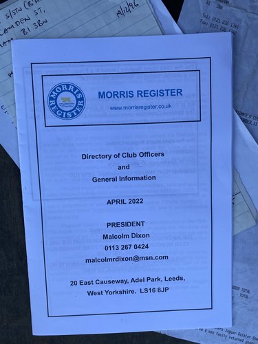 1954 Morris Minor Series II Saloon In vendita (immagine 222 di 229)