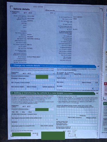 1954 Morris Minor Series II Saloon In vendita (immagine 224 di 229)