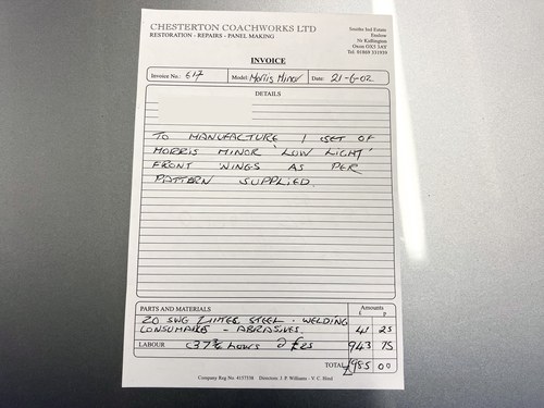 1952 Morris Minor MM For Sale (picture 220 of 234)