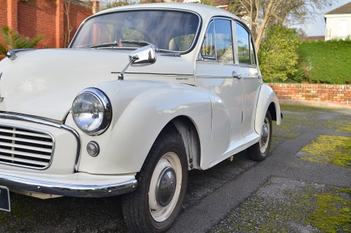 1961 Morris Minor 1000 Four Door Saloon En venta (imagen 50 de 123)
