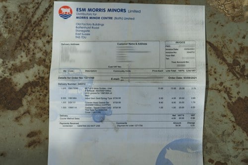 1970 Morris Minor 1000 In vendita (immagine 98 di 102)