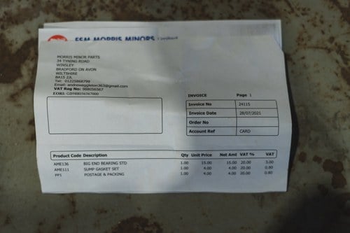 1970 Morris Minor 1000 In vendita (immagine 97 di 102)