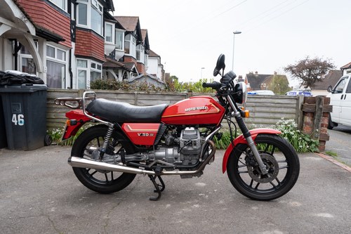 1981 Moto Guzzi V50 III For Sale (picture 4 of 124)