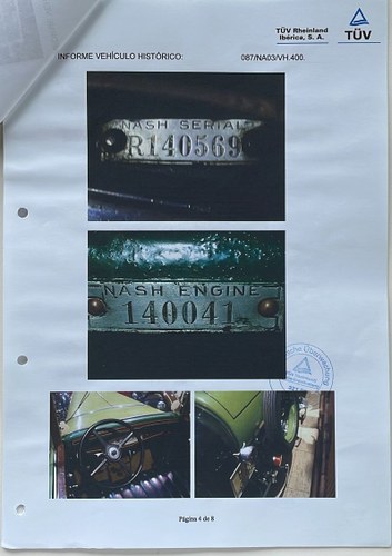 1928 Nash 422 Standard Six Cabriolet à vendre (picture 119 of 129)