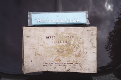 1957 Nash Metropolitan 1500 Series III Convertible In vendita (immagine 139 di 144)