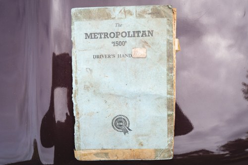 1957 Nash Metropolitan 1500 Series III Convertible In vendita (immagine 141 di 144)