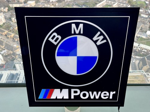 NO RESERVE - BMW M-Power Sign For Sale (picture 15 of 15)