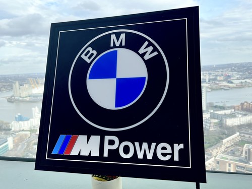 NO RESERVE - BMW M-Power Sign For Sale (picture 14 of 15)
