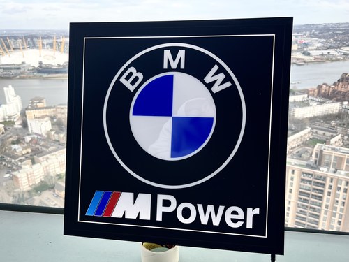NO RESERVE - BMW M-Power Sign For Sale (picture 10 of 15)