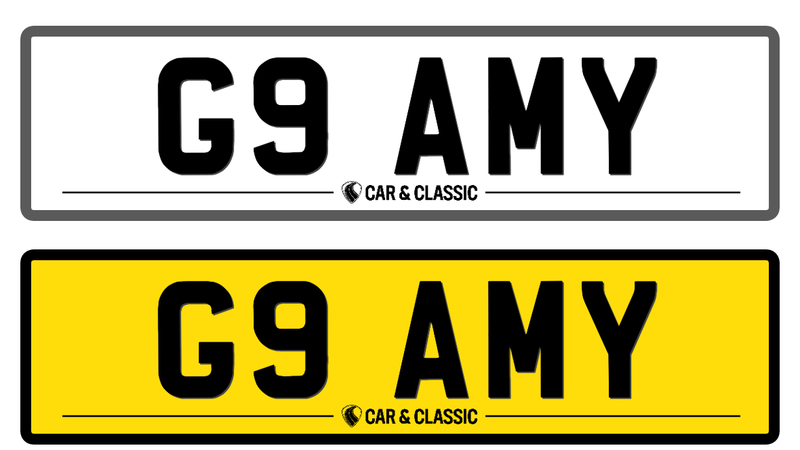Private Registration - G9 AMY For Sale (picture 1 of 2)