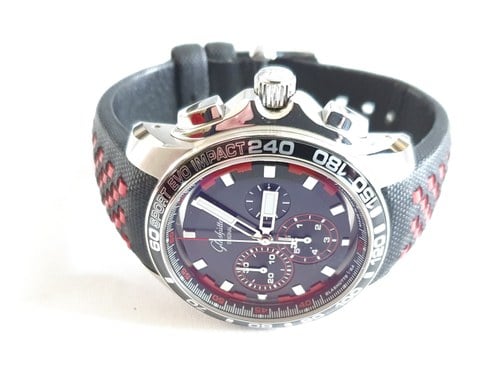 Glashutte Original Sports Evolution Impact Chronograph Watch Te koop (foto 17 van 59)
