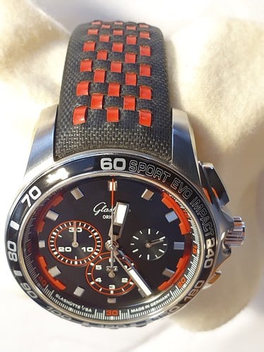 Glashutte Original Sports Evolution Impact Chronograph Watch Te koop (foto 20 van 59)