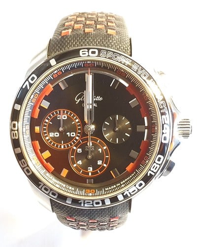 Glashutte Original Sports Evolution Impact Chronograph Watch Te koop (foto 21 van 59)