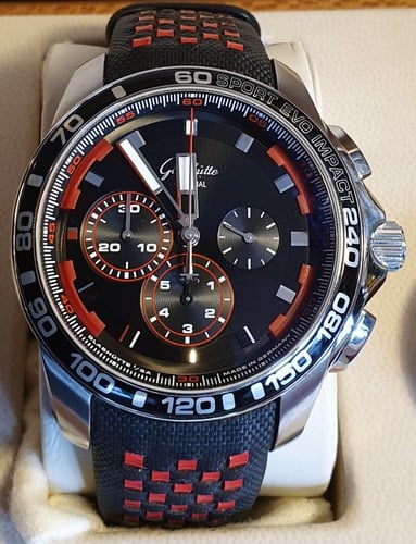 Glashutte Original Sports Evolution Impact Chronograph Watch Te koop (foto 14 van 59)