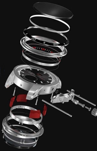 Glashutte Original Sports Evolution Impact Chronograph Watch Te koop (foto 6 van 59)