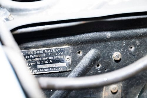 NO RESERVE - 1970 Matra 530 Coupe In vendita (immagine 117 di 140)