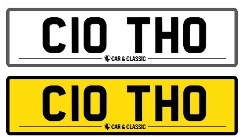 Private Registration -  C10THO For Sale (picture 1 of 2)