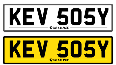 Private Registration -  KEV 505Y