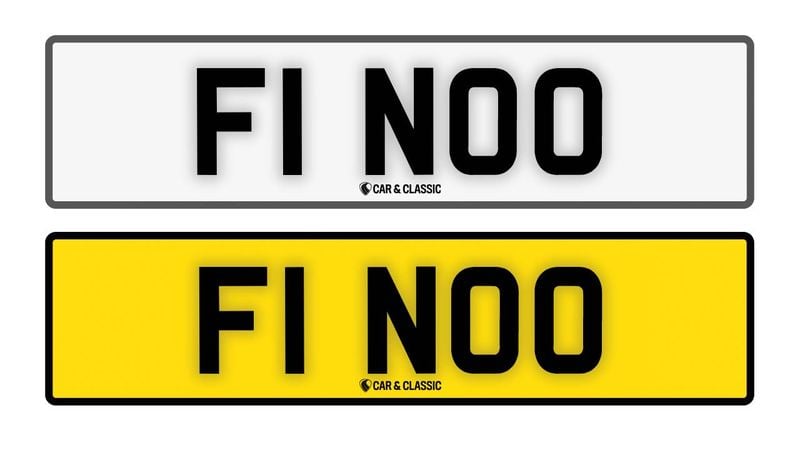 Private Number Plate - F1 NOO In vendita (immagine 1 di 2)