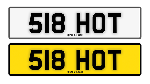 Private Registration - 518 HOT For Sale (picture 1 of 2)