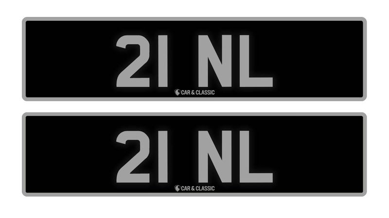 Private Reg Plate - 21 NL For Sale (picture 1 of 2)