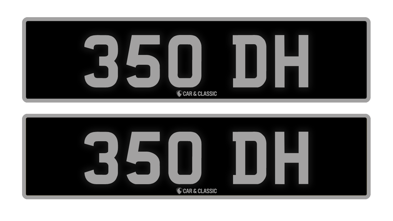 Private Reg Plate - 350 DH For Sale (picture 1 of 2)