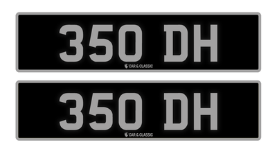 Private Reg Plate - 350 DH