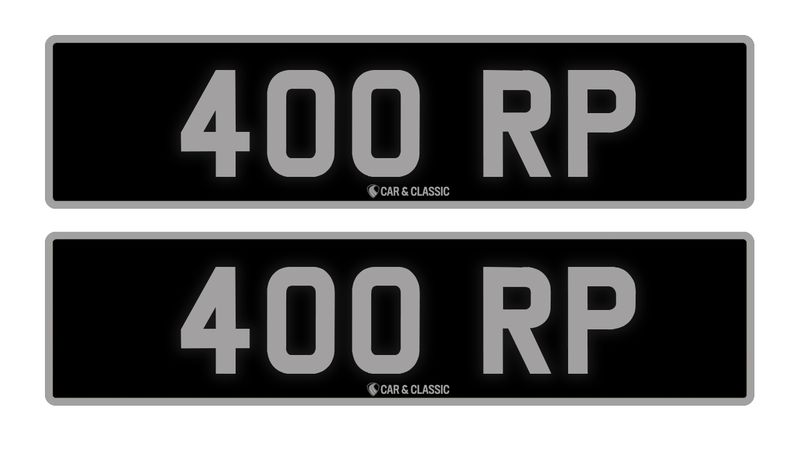 RESERVE LOWERED - Private Reg Plate - 400 RP In vendita (immagine 1 di 2)