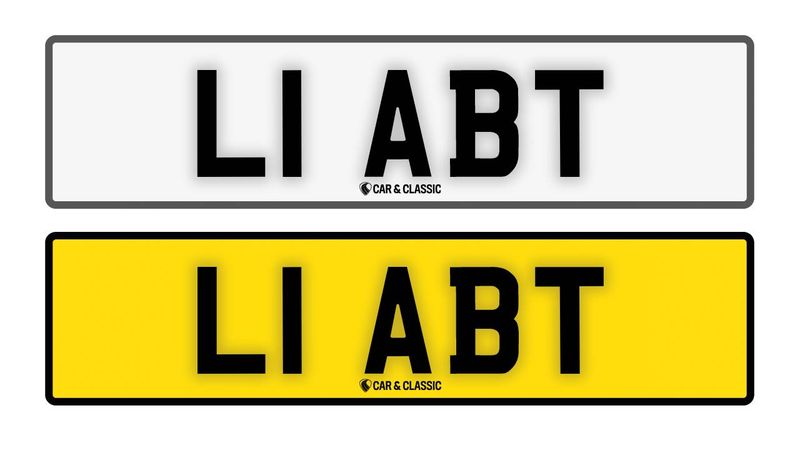 Private Reg Plate - L1 ABT In vendita (immagine 1 di 2)