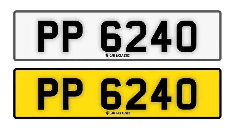 Private Reg Plate - PP 6240 In vendita (immagine 1 di 2)