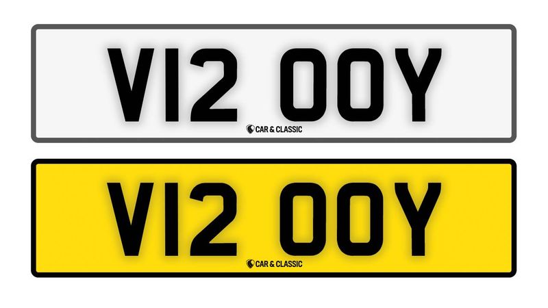 Private Reg Plate - V12 OOY For Sale (picture 1 of 2)