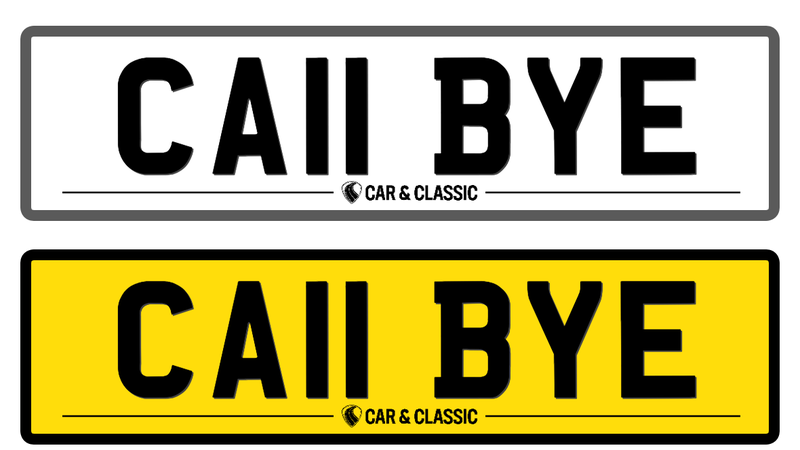 Private Registration - CA11 BYE For Sale (picture 1 of 3)