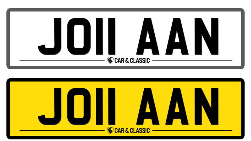 Private Registration - JO11 AAN For Sale (picture 1 of 2)