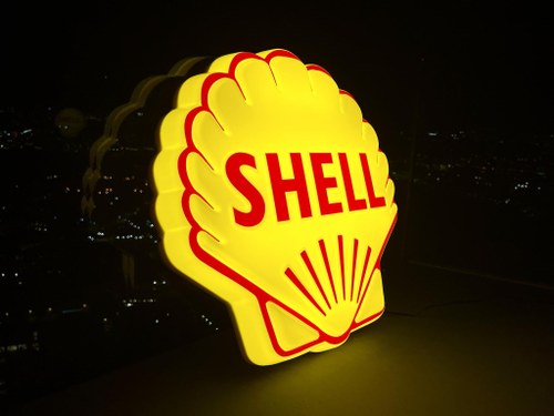 NO RESERVE - Illuminated Shell Sign For Sale (picture 15 of 22)