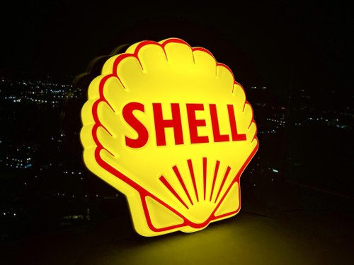 NO RESERVE - Illuminated Shell Sign For Sale (picture 16 of 22)