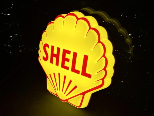 NO RESERVE - Illuminated Shell Sign For Sale (picture 17 of 22)