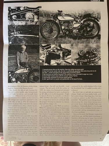 1937 Norton International 500cc à vendre (picture 82 of 104)