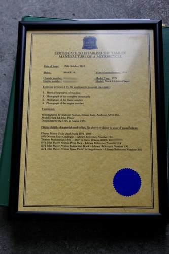 1974 John Player Norton For Sale (picture 73 of 74)