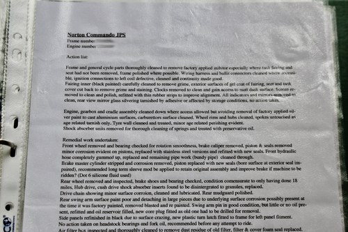 1974 John Player Norton For Sale (picture 65 of 74)