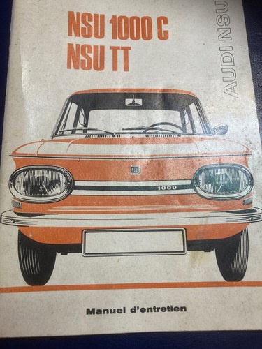 1969 NSU 1000 C For Sale (picture 44 of 44)