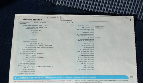 1975 NSU Ro80 For Sale (picture 136 of 137)