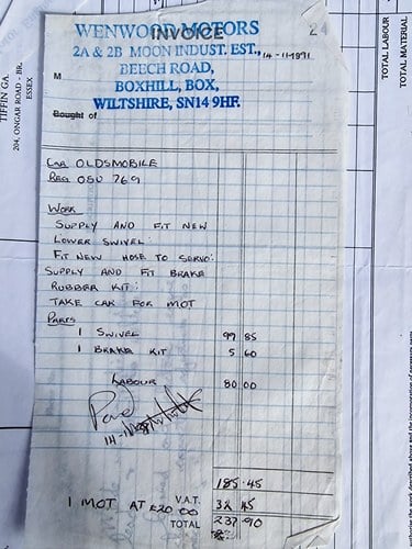 1955 Oldsmobile 88 Rocket “Holiday Sedan” (MKII) In vendita (immagine 208 di 246)